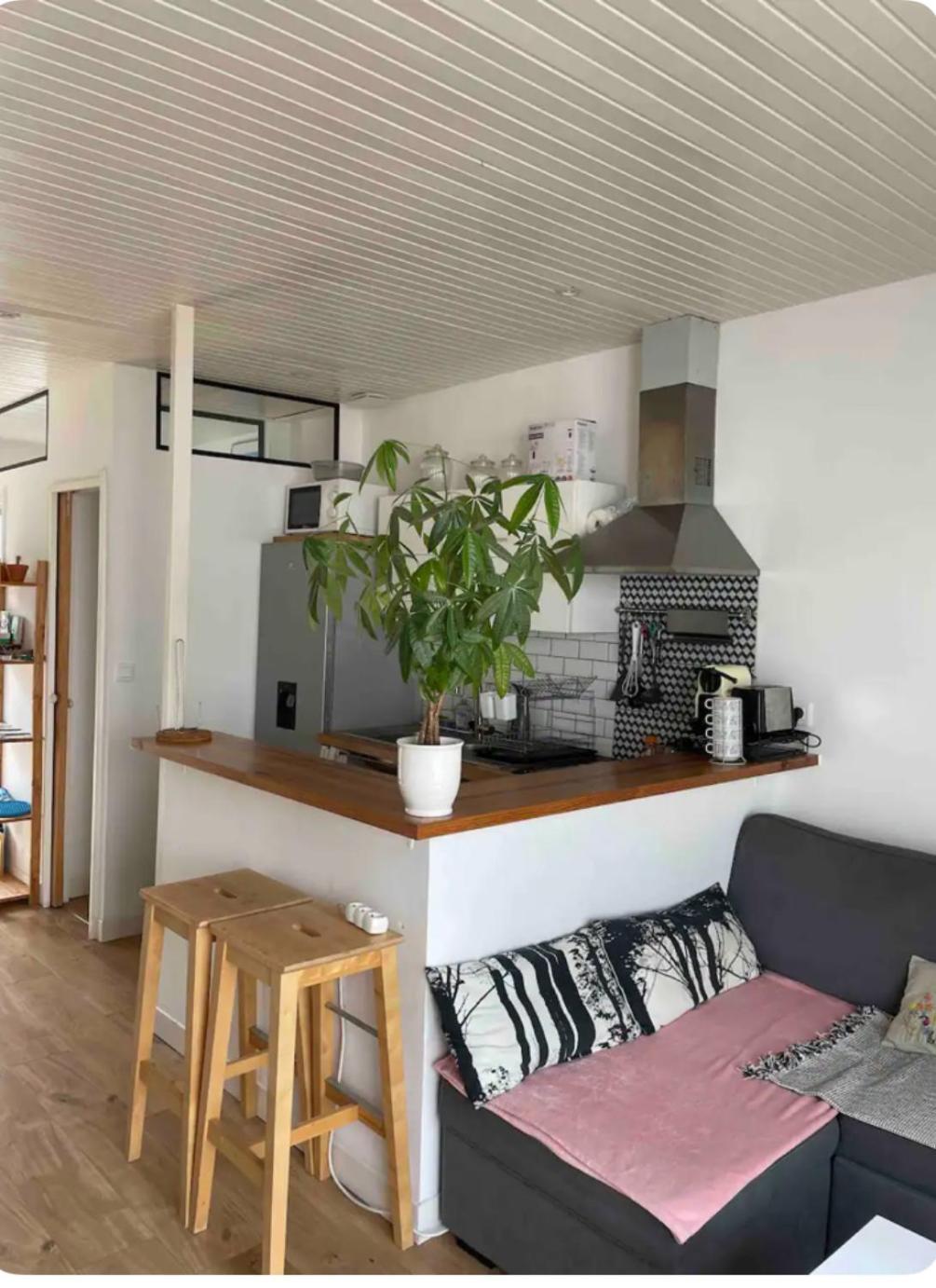 Charmante Maison De Ville Avec Terasse Intime La Rochelle  Esterno foto